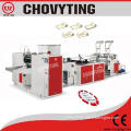 bottom sealing bag making machinery for Bag-on-roll with & without cor
